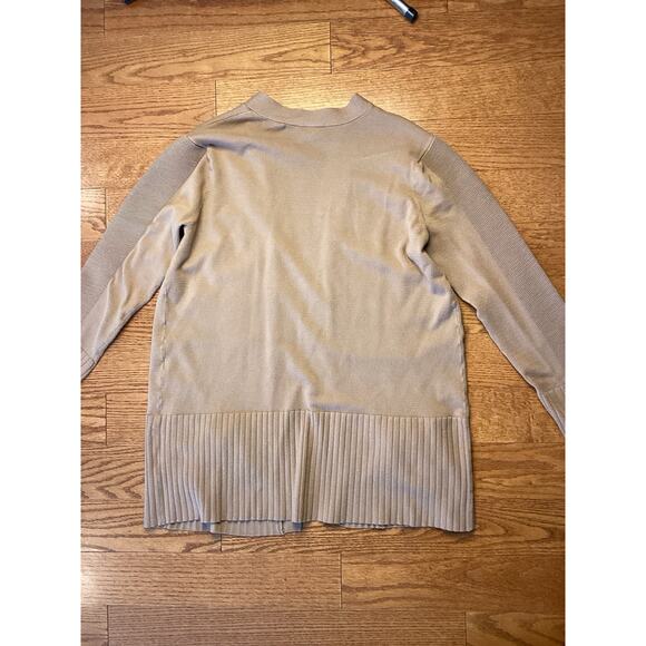 Devotion By Cyrus Beige Open Cardigan Women XL - Picture 3 of 6